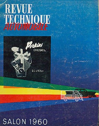 Revue technique automobile, salon 1960