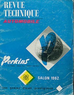 Revue technique automobile, salon 1962