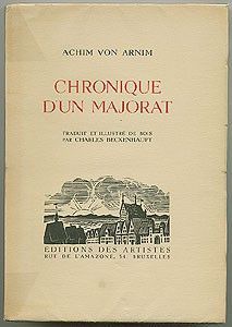 Chronique d'un majorat