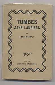 Tombes sans lauriers