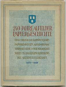 240 Jahre Alfelder Papiergeschichte