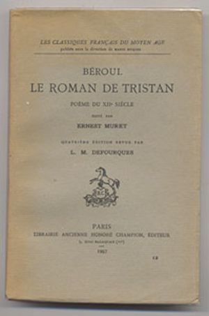 Le roman de Tristan, poème du XII° siècle
