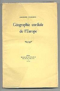 Géographie cordiale de l'Europe