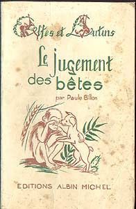 Le jugement des bêtes