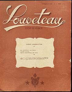 Louveteau, septembre 1945