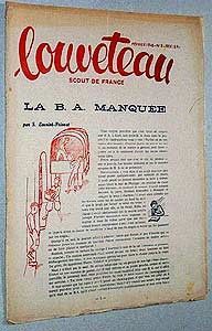 Louveteau, fevrier 1946