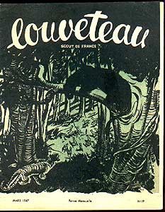 Louveteau, mars 1947