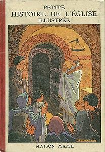 Petit histoire de l'église illustrée, Bernard et Colette à Rome.