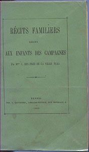 Récits familiers dédiés aux enfants des campagnes