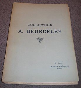 Collection A. Beurdeley, 9e vente : Dessins modernes (2e partie)
