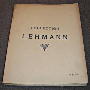 Collection Lehmann, 2e Partie
