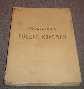 Collections Eugène Kraemer, Tome II