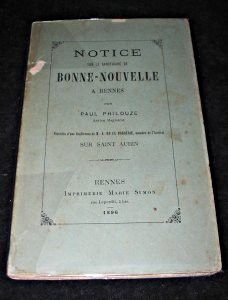 Notice sur le sanctuaire de Bonne-Nouvelle à Rennes