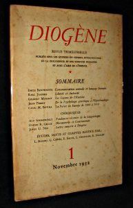 Diogène, 1, 1952
