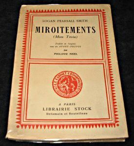 Miroitements (More Trivia)