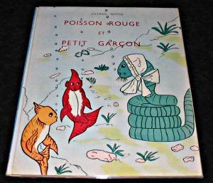 Poisson rouge et petit garçon