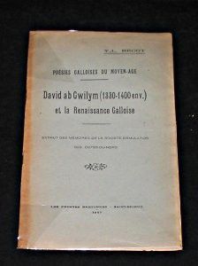 David ab Gwilym (1330-1400 env.) et la renaissance Galloise