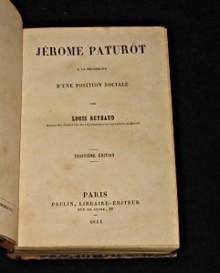Jérome Paturot à la recherche d'une position sociale