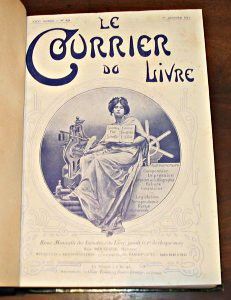 Le Courrier du livre - 1923 (année complète reliée)