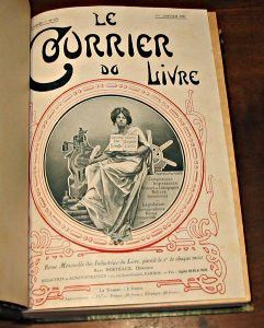 Le Courrier du livre - 1927 (année complète reliée)