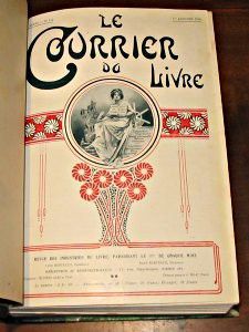 Le Courrier du livre - 1930 (année complète reliée)