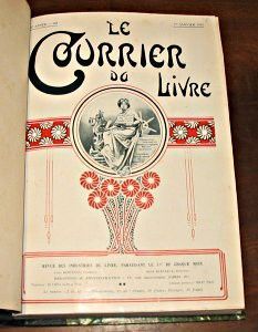 Le Courrier du livre - 1933 (année complète reliée)