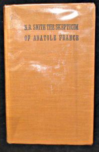 The Skepticism of Anatole France
