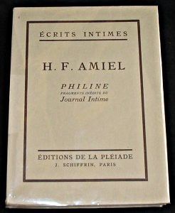 Philine, fragments inédits du Journal Intime
