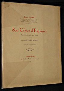 Francis Lainé, son cahier d'Esquisses