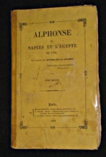 Alphonse ou Naples et l'Egypte en 1799 par l'auteur des lettres sur la Calabre