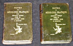 Notes de médecine pratique tome XI et XII, 6° année : 1908, premier et deuxième semestre