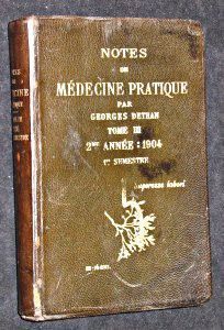 Notes de médecine pratique tome III, 2° année : 1904, premier  semestre