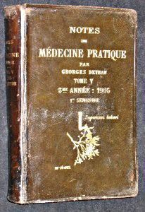 Notes de médecine pratique tome VII, 4° année : 1906, premier  semestre