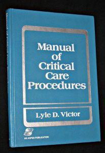 Manual of Critical Care Procedures
