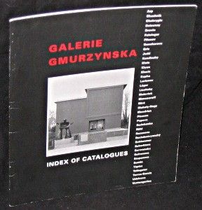 Galerie Gmurzynska. Index of catalogue. 1973-1994