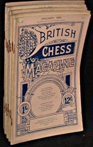 British Chess magazine volume LIV