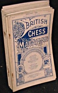 British Chess magazine volume LV