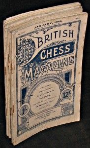 British Chess magazine volume XLII