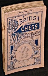 British Chess magazine volume L