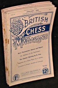 British Chess Magazine volume LIX