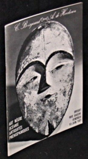Art nègre. Océanie. Antiquités préhispaniques. 10 juin 1977