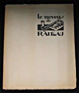 Le Neveu de Rameau. 10 Gravures originales sur bois de Siméon.
