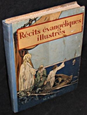 Récits évangéliques illustrés, Colette en Palestine, par un groupe de pères et de mères de famille