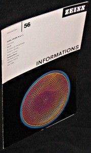Zeiss. Informations. N°56. Treizième année