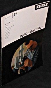 Zeiss. Informations. N°57. Treizième année