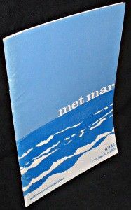 Met Mar. Météorologie maritime. Revue trimestrielle. n°142 Mars 1989