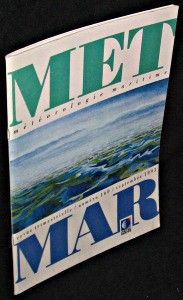 Met Mar. Météorologie maritime. Revue trimestrielle. n°160 Septembre 1993