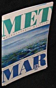 Met Mar. Météorologie maritime. Revue trimestrielle. n°162 Mars 1994