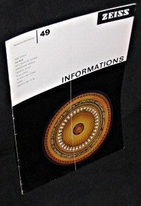 Zeiss. Informations. N°49. Onzième année