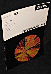 Zeiss. Informations. N°53. Douzième année